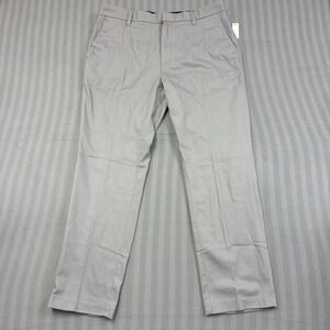 Amazon Essentials Men's Gray Slim Fit Pants 35W x 28L